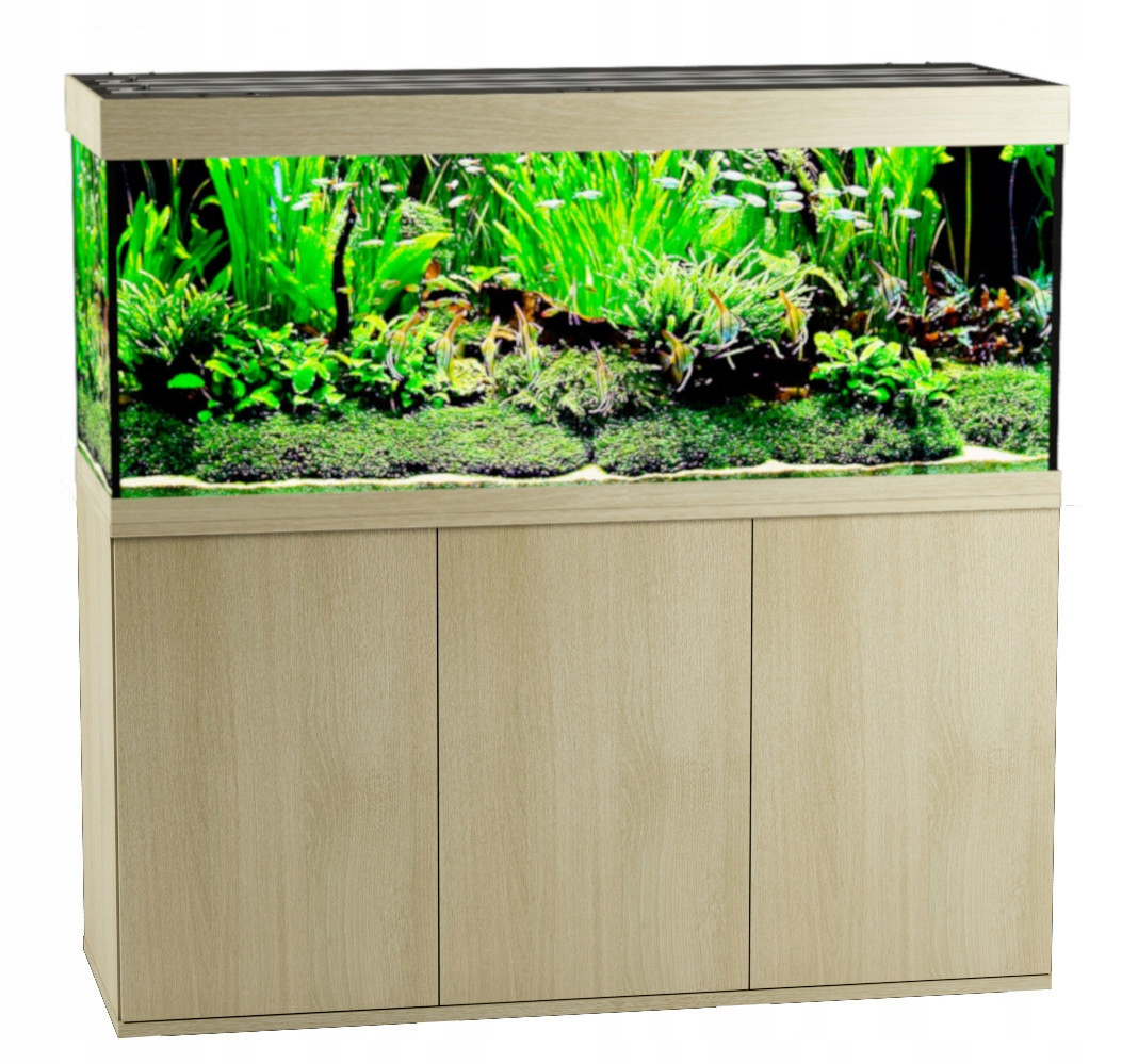 100x50x80 prosta 3Dkolory Drewnopodobna szafka prostokątna pod akwarium w kolorze klon 100x50x80 prosta 3D