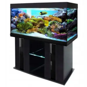 szafka pod akwarium100x50x60 półka szyba czarna