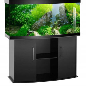 szafka pod awkarium 100x50x60 profil pólka czarna