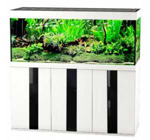 SZAFKA POD AKWARIUM 100x40x60 PROSTA BIAŁA +MATA 100x40x60 sz b