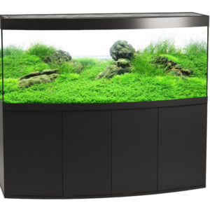 szafka pod akwarium 150x50x80 profil 4D czarna