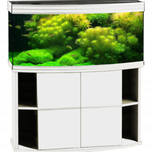 szafka pod akwarium 120x40x60 profil pasek biała