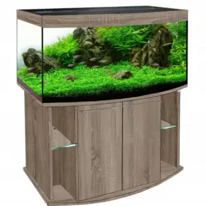 szafka pod akwarium 120x40x80 profil po półce po bokach kolory