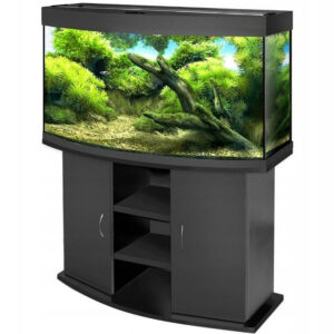 szafkapod akwarium 100x50x80 profil2 pólki czarna