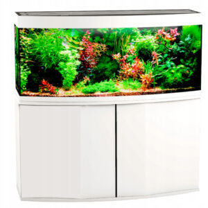 szafka pod akwarium 80x35x70 profil 2D biała